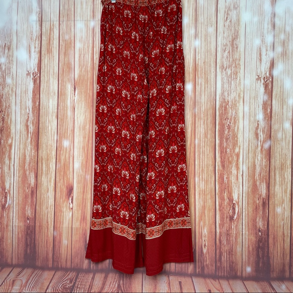 Spell & The Gypsy Collective Red Palazzo Pants (S) - Picture 6 of 12
